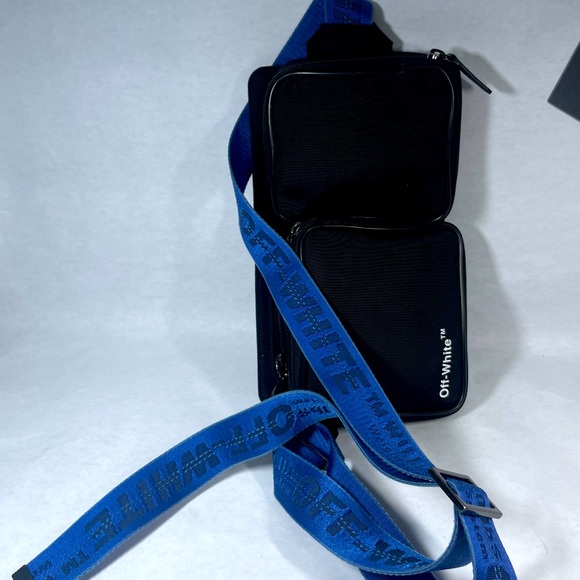 ******SOLD*****Off-White Authentic CrossBody Sling Bag Custom 1-of-1 - Picture 2 of 9